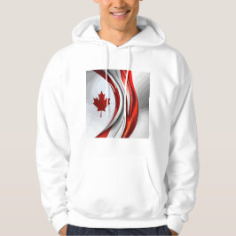 Sudadera Altered Maple Leaf: Un giro creativo canadiense