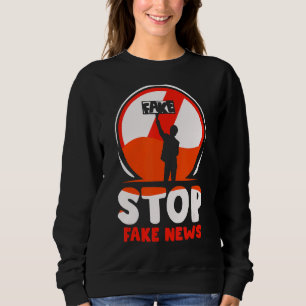 Sudadera Alto a Jou de derechos de libertad de prensa de pe