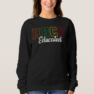 Sudadera Alumnado del Colegio Negro Educado Hbcu