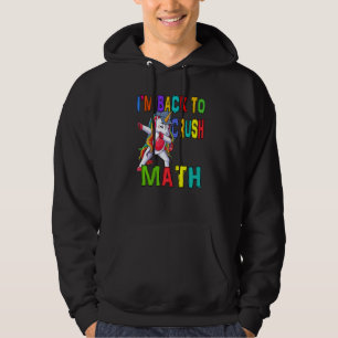 Sudadera Alumno de Unicornio con Dabbing Estoy de vuelta en