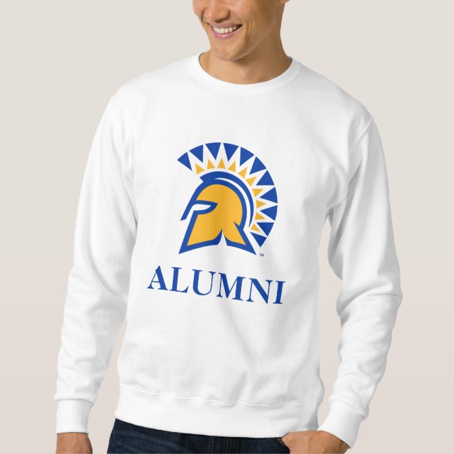 Sudadera Alumnos de Spartans del estado de San Jose (Anverso)