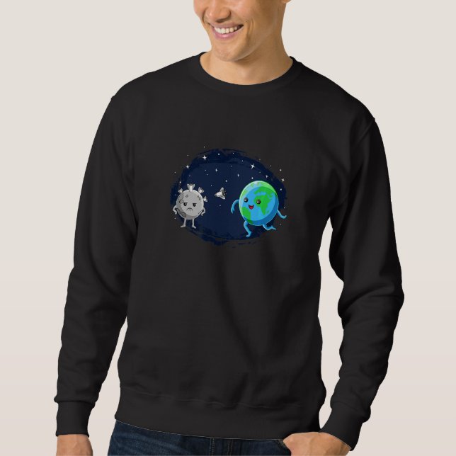 Sudadera Alunizaje Exploración Espacial Nave Espacial Astro (Anverso)