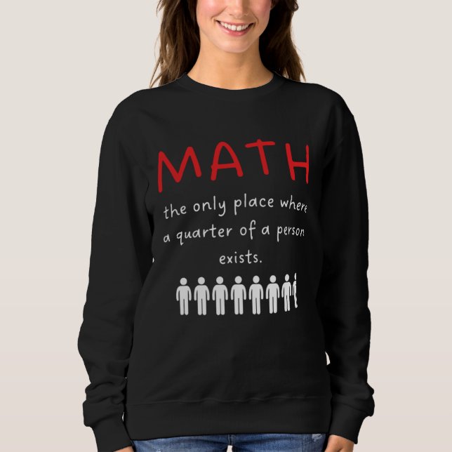 Sudadera Always Right Math Teacher (Anverso)