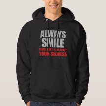 Sudadera Always Smile | Estilo Streetwear