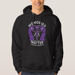 Sudadera Alzheimers: Recuerdos de conciencia importan Eleph