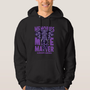 Sudadera Alzheimers: Recuerdos de conciencia importan Eleph