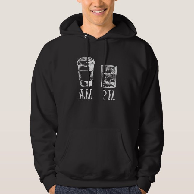 Sudadera AM Coffee PM Win   AM Coffee PM Win (Anverso)