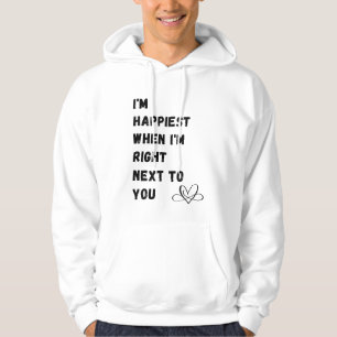 Sudadera Ama a la hoodie de texto