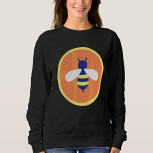 Sudadera Ama A Las Abejas Hippies 70s