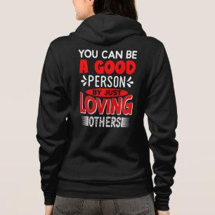 Sudadera Ama a los Demás Sé una Buena Persona Cita-85635