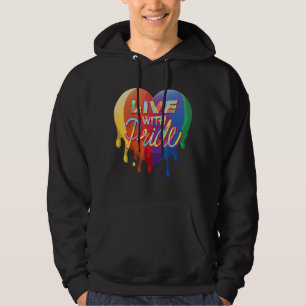 Sudadera Ama Bandera Lgbt Hombres Gays Mujeres Orgullo Arco
