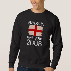 Sudadera Ama el día de San Jorge Hecho en Inglaterra 2008 P