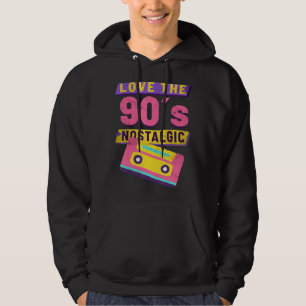 Sudadera Ama el nostálgico Fiesta de Cassette Hip Hip Rap d