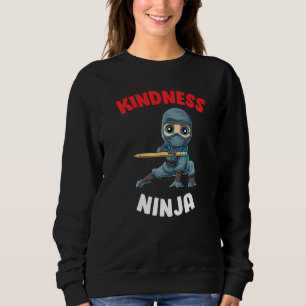 Sudadera Amabilidad Ninja anti acoso a la igualdad de niños