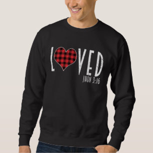 Sudadera Amado John 316 Día de San Valentín Cristiano Cuadr