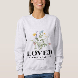 Sudadera Amado sin medida – Romanos 5:8 Biblia Cristiana