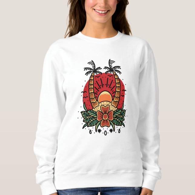 Sudadera Amanecer de verano (Anverso)