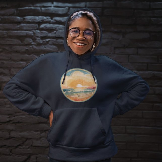 Sudadera Amanecer de verano (This pretty summer sunset will keep you smiling on the gloomiest of winter days!)