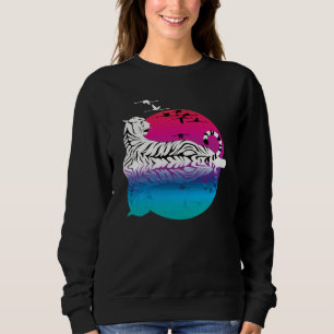 Sudadera Amanecer del tigre blanco