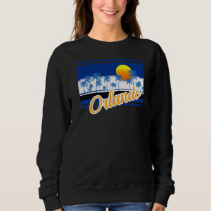 Sudadera Amanecer estilo del Orlando Florida Retro 80