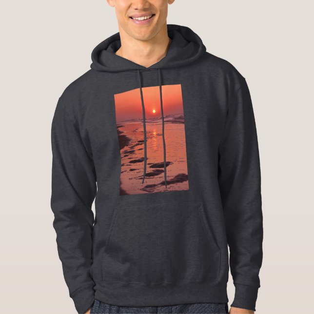 Sudadera Amanecer, marea baja. (Anverso)