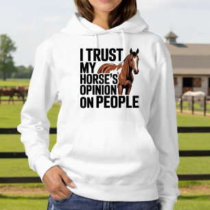Sudadera Amante de Caballos Vaquera Occidental Ecuestre Chi