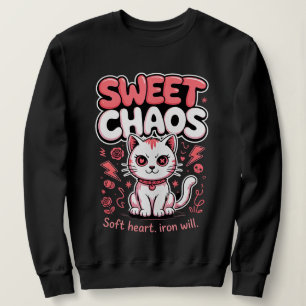 Sudadera Amante de Gatos Regalo Negrita – Diseño de Dulce C
