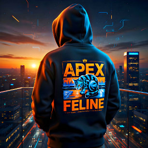 Sudadera Amante de Gatos Urban Streetwear Estilo Alfa