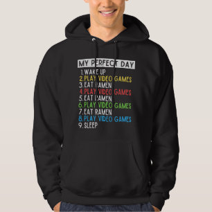 Sudadera Amante de juegos y ramen divertidos videojuegos mi