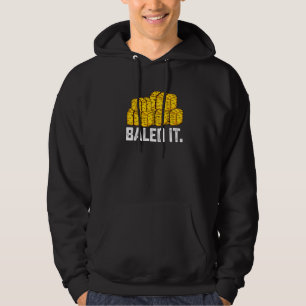 Sudadera Amante de la agricultura retro lo embaló Granjero