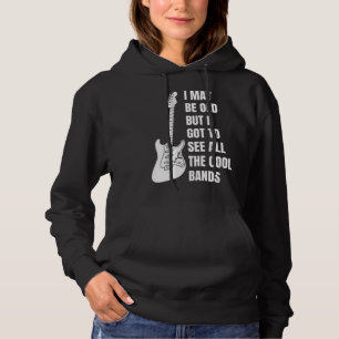 Sudadera amante de la banda de guitarra fría