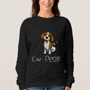 Sudadera Amante de la guitarra de la gente de Pug Ew
