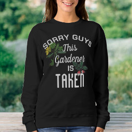 Sudadera Amante De La Planta Este Jardinero Es Tomado