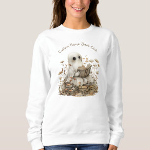 Sudadera Amante de Libros de Fantasmas de Halloween, Club d