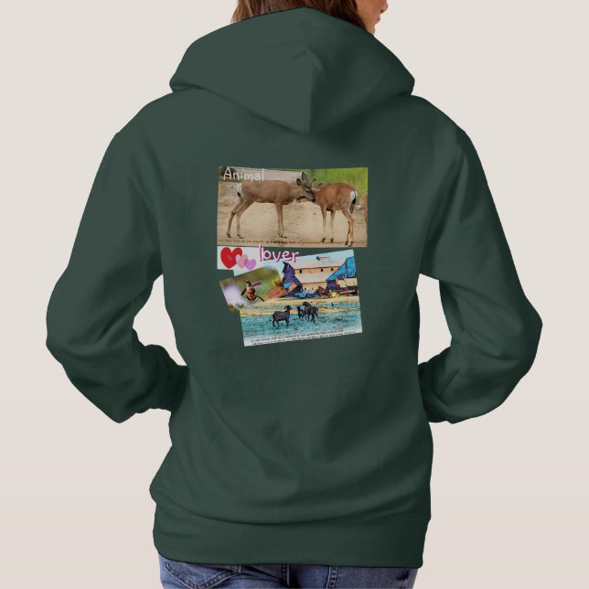 Sudadera Amante de los Animales Ecc 3-19 (Reverso)