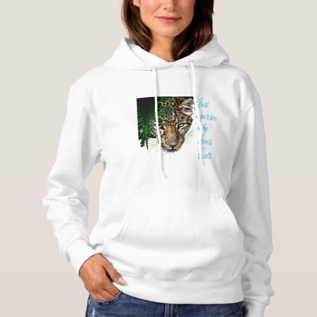 Sudadera Amante de los gatos (Anverso)