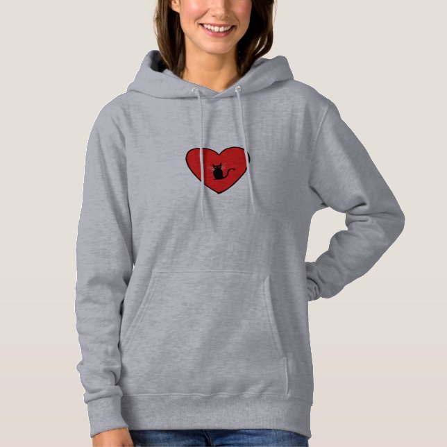 Sudadera Amante de los Gatos (Anverso)