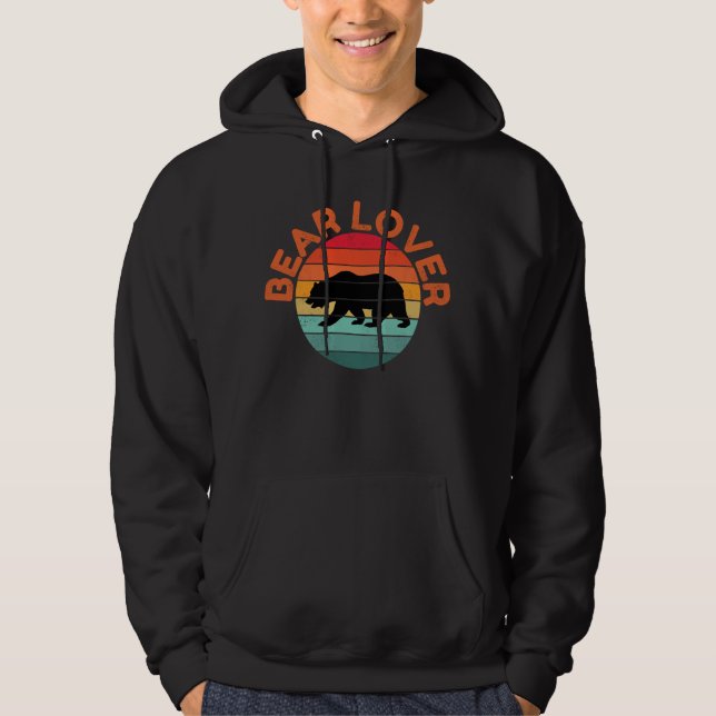 SUDADERA AMANTE DE LOS OSOS (Anverso)
