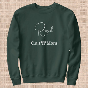 Sudadera Amante de Mascotas Personalizadas Script Blanco Ga