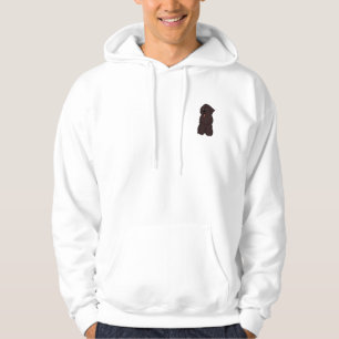 Sudadera "Amante de Newfie" Hombre Marrón Newfoundland