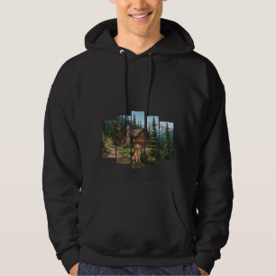 Sudadera Amante de Perros de Cabaña de Montaña