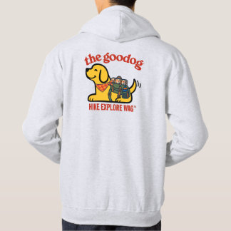 Sudadera Amante de senderismo de otoño Perro Hiker Pup