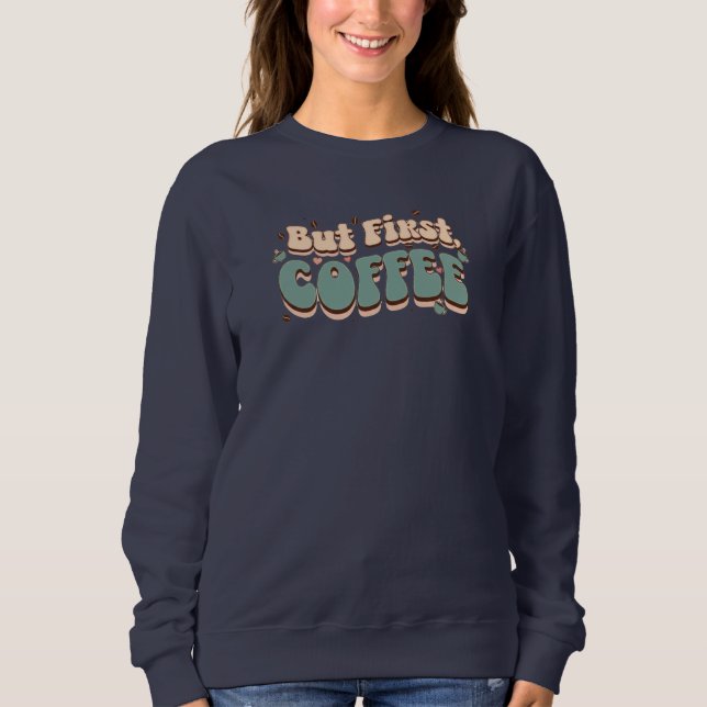 Sudadera Amante del Café (Anverso)