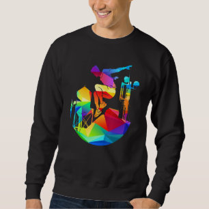 Sudadera Amante del Deporte Parkour Artístico Acróbata Free