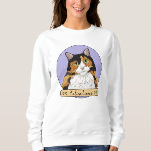 Sudadera Amante del Gato Calico
