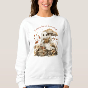 Sudadera Amante del libro de fantasmas de Halloween, club d