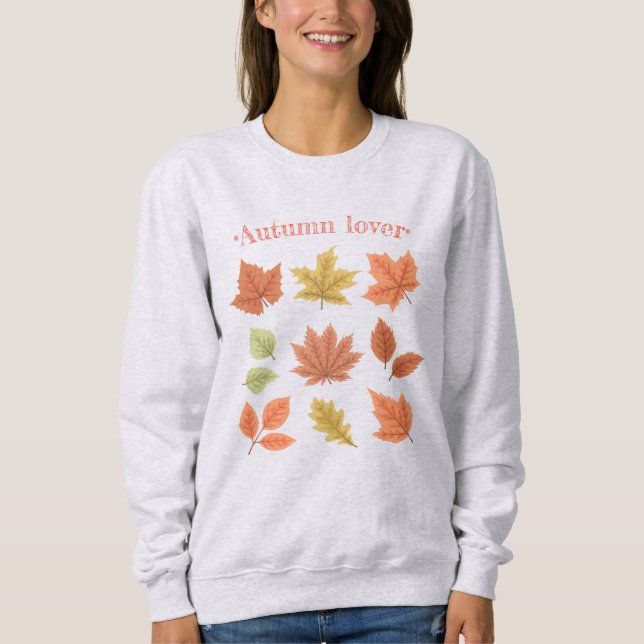 Sudadera "Amante del otoño" Sweatshirt (Anverso)