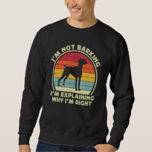 Sudadera Amante Divertido del Perro Vizsla Para Hombres Muj