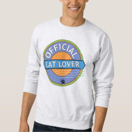 Sudadera Amante Oficial de Gatos