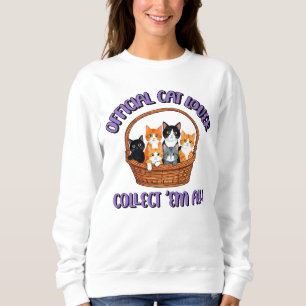 Sudadera Amante Oficial de Gatos – Colecciónalos Todos